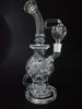 2022 exosphere hookahs glass bongs fab egg smoking glass water pipes dab rig oil rigsmatrix perc thick 14mm female joint