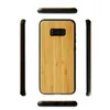 Custodia in legno naturale di alta qualità per cellulare in legno di bambù in morbida gomma TPU Cover posteriore per Samsung Galaxy S8 S9 Plus Note 8 S10 S10 lite