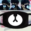 Cotton Dustproof Anime Cartoon Kpop Lucky Bear Woman Men Cute Expression mask Mouth Masks Black Mask Mouth Half Muffle Face Mask