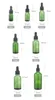 Green Glass Reagent Pipette Bottles Empty Dropper Bottle Essential Oil Bottles 5ml 10ml 15ml 20ml 30ml 50ml 100ml WB2126