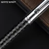 Monte Mount Pen Carbon Fiber Pen Material Crystal Writing Gel Roller Ball Point för Business School119331316