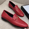 Casual Schoen Mules Schoen 2019 Princetown Platte Zolen Designer Authentieke Koeienhuid Metalen Gesp Dames Schoenen Leer Mannen Vrouwen Luxe luie Schoenen