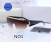 Summer Beach Mens Woman Sunglasses Fashion Adumbral Sunglasses for Man Women UV400 Model 0019 6 Color Highly Quality with Box