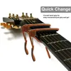 Guitar Capo for Acoustic Electric Guitar Ukulele Mandolin Banjo,Folk guitar capo-rose wood grain & Sapele pattern Free shipping