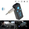 Prise audio 3,5 mm X6 Adaptateur Bluetooth Mains libres sans fil Kit de voiture USB Récepteur Bluetooth Lecteur de carte AUX TF MIC Support d'appel Haut-parleur de voiture