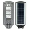 Lâmpada solar LED Wall Street Light 20W / 40W / 60w Dusk para amanhecer Super Bright Motion Sensor impermeável Lâmpada de segurança para jardim