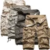 Men's Shorts Summner Cotton Mens Cargo Fashion Camouflage Male Multi-pocket Casual Outdoors Tolling Men Short Pants ss