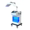 Hydra Dermabrazyon Elmas Mikrodermabrazyon Su Oksijen Jet Peel PDT LED açık tenli yıkayıcı ultrason biyo mikro akımı 8 1 Makinede