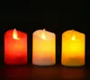 Blinking Electronic LED Flameless Candles Remote Control Glow Tea Light Amber For Wedding Party Xmas Decoration GB833