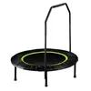 Mini trampolino pieghevole per il fitness con impugnatura in schiuma Trampolino per esercizi di salto per bambini Adulti Gioco in casa al coperto