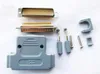 Freeshipping 10pcs 50 pin DB50 Plastik Kapak Bağlantı Soket Adaptörü ile Kaynak 3 Satırlar