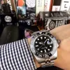 Новая перечисленная версия V3 Rock Surface Gmt Deluxe Watch Ceramic Roting Bezel Big Magnifier Asia 2813 Автоматическое движение Сплошная застежка