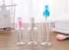 30ml 50ml 100ml Travel Transparent Plastic Perfume Atomizer Small Mini Empray Empty Bottle Random Color SN133