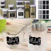 Tavlan Chalk Board Blackboard Stickers Dekaler Craft Kitchen Jar Etiketter