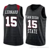 NCAA MJ 23 Jersey University 13 Sermen 33 Brid Kawhi 15 Leonard Basketball