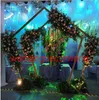 Novo estilo Artificial flor painéis de parede stand DIY decoração para o casamento pano de fundo dobrável prateleira de exposição fácil de transportar decor0643