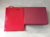 Pudełka luksusowe wysokiej jakości najlepiej sprzedające się czerwone oryginalne pudełko papiery karta drewno 20*16CM pudełka torebka na zegarki Aquanaut