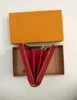 Livraison gratuite 3 couleurs Fashion Designer Clutch Gentine Le cuir portefeuille avec carte Orange Box 60015 60017 275X