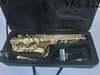 Professional Level Golden Alto Saxophone Yas-82Z 일본 브랜드 알토 색소폰 전자 플랫 음악 악기 무료 배송