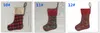 Juldekoration Plaid Stocking Present Wrap Bag Christmas Tree Decoration Sock Anpassa barn Godis Presentväskor X-Mas Strumpor WX9-1116