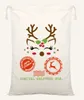 The latest 50x70cm new 22 style Christmas gift bags Christmas candy Cotton Christmas bag free shipping support custom logo