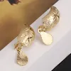 New Simple Trendy Ethiopian Africa Copper Earrings for Women Girl Arab Middle Eastern Jewelry Mom Gifts