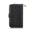 BRG Przenośny Zipper Portfel PU Woven Skórzane skrzynki dla iPhone XS X z 2 w 1 etui magnetycznym iPhonexs max 6 7 8 plus dama torebka