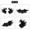 25mm 6D Mink False Eyelashes Soft Natural Thick Cross Handmade Fashion Eyelashes Premium High Quality HHAa105