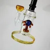 10 Inch Glass Bongs 5mm Thick Oil Dab Rigs Showerhead Perc Heady Glass Water Pipes With 14mm Female Joint With Bowl CS1223