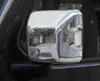 Högkvalitativ ABS krom 2st Bilspegel Bakområde Dekorationsskydd Skyddsskydd för Jeep Wrangler 2018