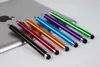Long Capacitive Universal Screen Metal Stylus Touch Pen With Clip For Cellphone Tablet PC