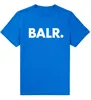 T Shirts Balr улицы прилив бренд с короткими рукавами вокруг шее Моды-Мужской рыхлых с короткими рукавами хлопка мужских личностей мужской футболка