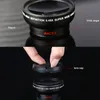 12x Telefoon Camera Lens Monoculaire Telescoop Lange Focus Lens 0.45x Groothoek Macro-lens Universeel voor mobiele telefoons Mobiele telefoons