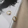 New 18K Gold Color 2 Designs U Choose 100% 925 Sterling Silver Opal And Direction Type Open Rings For Women Fine Jewelry