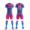 Oem Cheap Soccer Jerseys Sublimation Jersey Sublimation Shirt Kid Football Jersey Calcio all'ingrosso