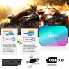 Box HK1 8K AMLOGIC S905X3 Android 9.0 4GB 32GB 64 GB 128GB Set di scatole top box da 100 m wifi smart tv 6 ES