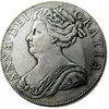 Regno Unito 1707 1 Crown Anne Copy Coin Alta qualità sugli accessori