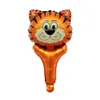 Mini tête d'animal entière, ballon en Film d'aluminium portatif, cadeau en aluminium, décoration de fête, ballon 7764190