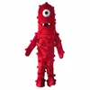 2018 korting fabriek verkoop beste muno mascotte kostuum van yo gabba gabba jurk volwassen grootte gratis verzending