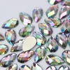 300 stks 8 13mm Crystal AB Druppel Steentjes Applique Mix Kleur Kristallen Stenen Acryl Strass Kralen voor DIY Kleding Ambachten ZZ7622564