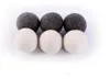 2019 New Wool Dryer Balls Premium återanvändbar naturlig tygmjukmedel 2.75 tum 7cm statiska reducerar hjälper till att torka kläder i tvätten snabbare sn2646