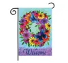 Banner Bandiere sublimazione Blank Garden Flag Stampa a trasferimento termico americana dimensioni 30 * 45 cm