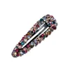 Bling ornamento faísca completa Rhinestone cristal Hairpin menina Handmade frisada Side Pinos Barrette Cabelo Acessórios presente 6 estilos X477FZ