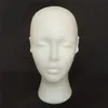 1pcs Strafor Köpük Mankeni Kadın Baş Modeli Kukla Saç Gözlükleri Şapka Ekran Standı Drop1472611