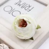 Wholesale chá de seda rosa flor cabeça para decorações de festa de casamento flor artificial flores