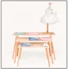 Children's wear display table Commercial Furniture landing high and low tables children clothing store shelves show storage rack