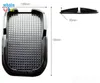 100PCS / LOT Multi-Functional Car Anti Slip Pad PU Gel Mobiltelefon Hylla Non glidmatta för GPS-mobilhållare