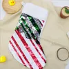 Sequin Christmas Stocking Christmas gift bag Hanging party Xmas tree Decoration candy bags Holder Lovely Sequined glitter socks C1590