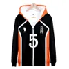 Anime Haikyuu Hinata Shoyo Cosplay Kostüm Karasuno Gymnasium Volleyball Club Uniform zipper Jacke Für Frauen Männer Sportswear8952439