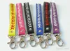 Sport Klawisze baseballowe Klamra Wyplata Softball Brelok 6 Tyles Klucz Key Ring Metal Hook Originality Materiał Skóry ECO Przyjazny 5 4GYB1